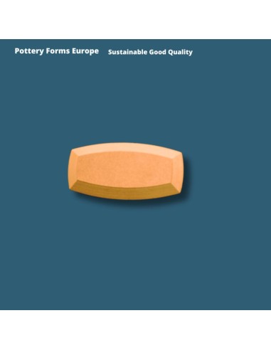 Spherical Rectangle 10.2X20.3 cm.
