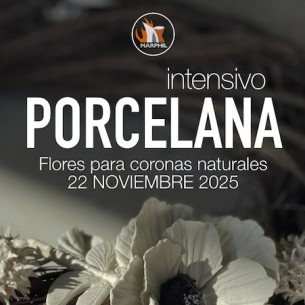 Curso Intensivo Escultura Botánica en Porcelana