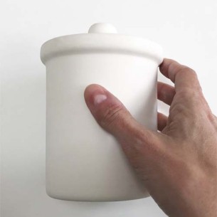 Bote con tapa Bizcocho RDS 13 cm 2