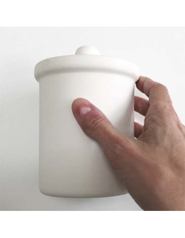 Bote con tapa Bizcocho RDS 13 cm