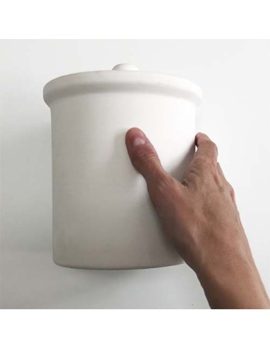 Bote con tapa Bizcocho RDL 19 cm