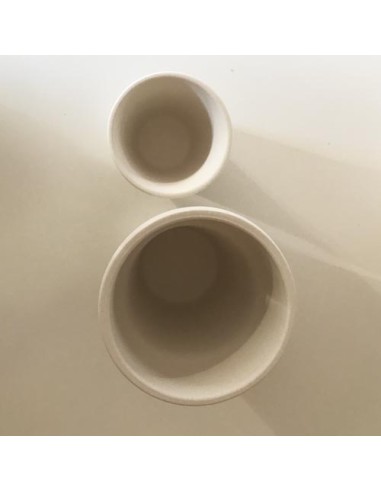 Vaso bizcocho facetado grande FAGR
