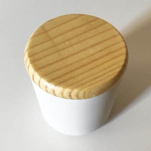 Bote bizcocho con tapa de madera DOHOS 2