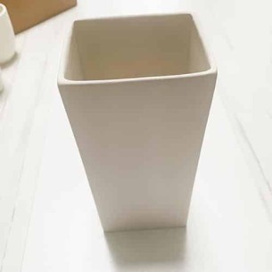 Jarrón Cuadrado 22 cm