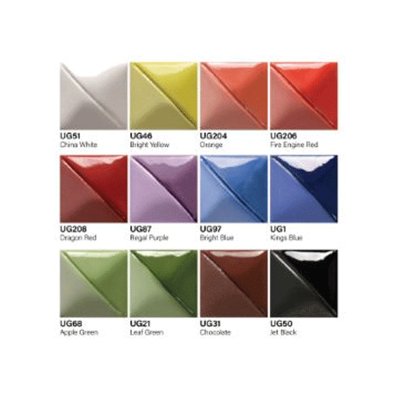 Kit de engobes Fundamentals® Underglazes 118 ml. 12 u.