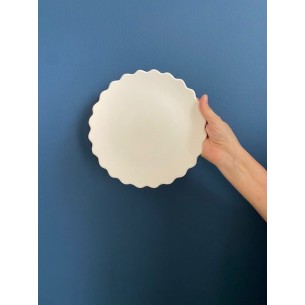 Plato borde curvas VOLDE 23 cm.