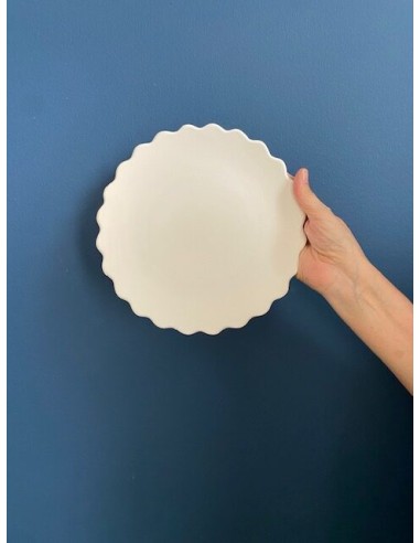 Plato borde curvas VOLDE 23 cm.