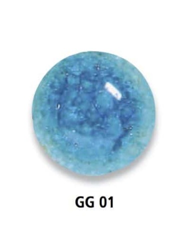 Cristal Granulado AZUL CLARO