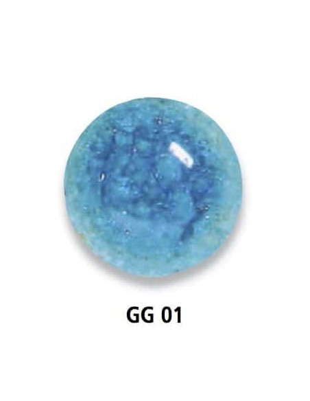 Cristal Granulado AZUL CLARO