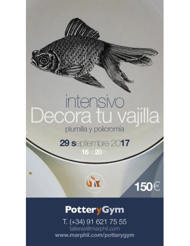 Curso Intensivo Decora tu Vajilla