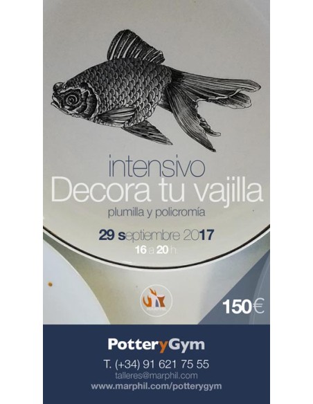 Curso Intensivo Decora tu Vajilla