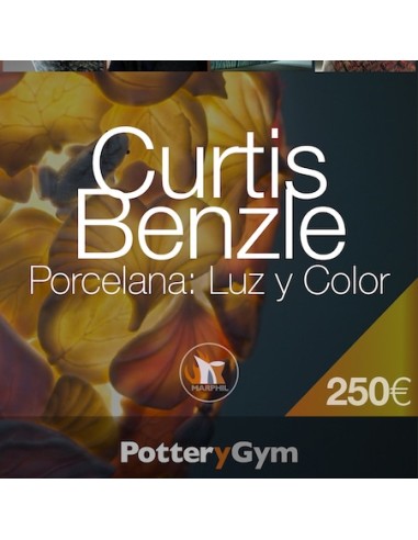 Curtis Benzle Workshop. Porcelana: Luz y Color