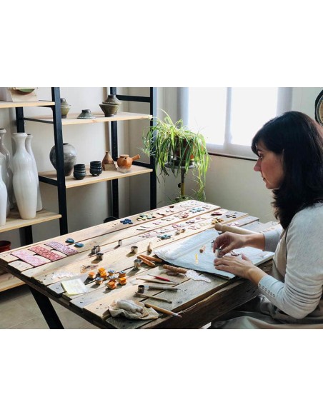 Curso intensivo botones y apliques de porcelana