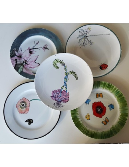 Curso Intensivo Decoración sobre Porcelana