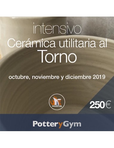 Curso Intensivo Cerámica Utilitaria al Torno