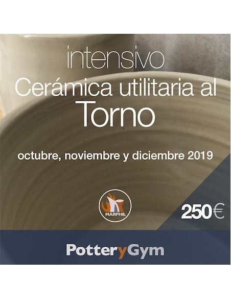 Curso Intensivo Cerámica Utilitaria al Torno