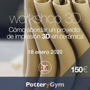 Workshop Impresión 3D cerámica