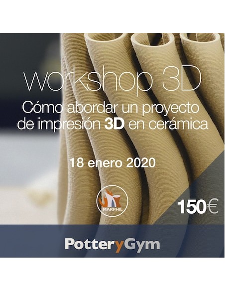 Workshop Impresión 3D cerámica