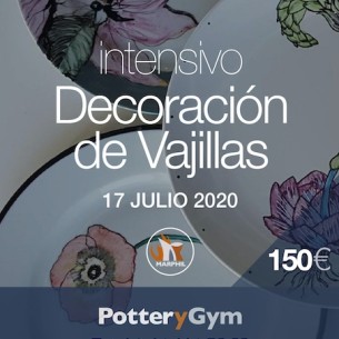 Curso Intensivo Decoración de Vajillas