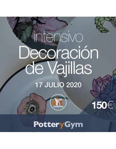 Curso Intensivo Decoración de Vajillas