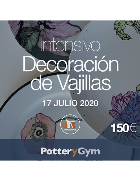 Curso Intensivo Decoración de Vajillas