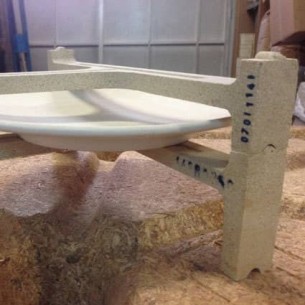 Soporte Platos Triangular 338x200x53 mm 2