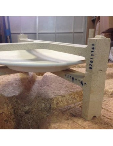 Soporte Platos Triangular 338x200x53 mm