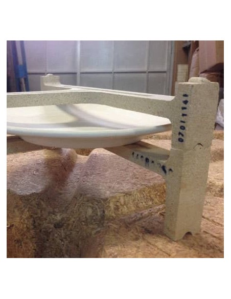 Soporte Platos Triangular 338x200x53 mm