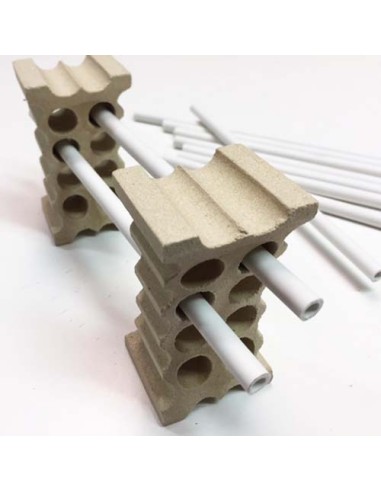 Tubo alúmina 200x8 mm