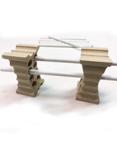 Tubo alúmina 300x15 mm