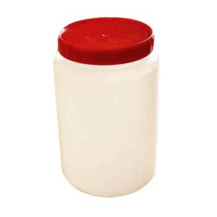 Bote plástico 2l. tapa roja 2