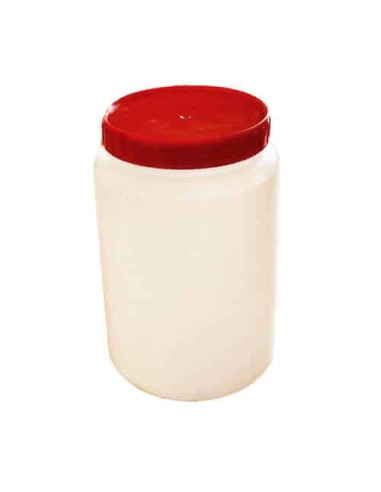 Bote plástico 2l. tapa roja