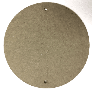 Plato de madera para torno 30 cm