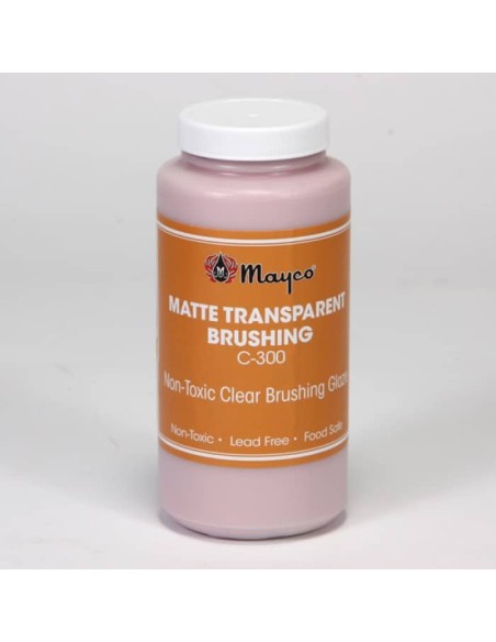 Esmalte Transparente Mate C-300 473 ml.