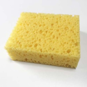 Esponja amarilla taco