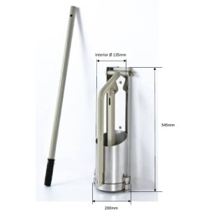 Extrusora para arcilla de pared