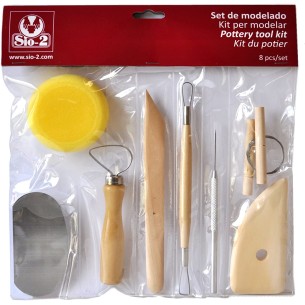 Kit Cerámica Iniciación 8 piezas