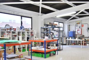 espacio de trabajo PotteryGym en Madrid