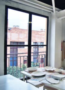 trabajos taller cerámico PotteryGym en Madrid