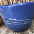 cuenco de porcelana azul upsala cobalto